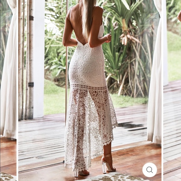 MESINA DRESS - WHITE - Picture 2 of 8